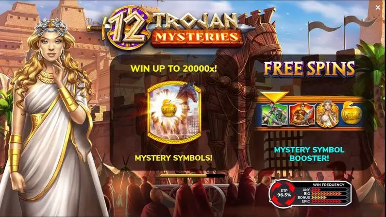 Info and Rules - 12 Trojan Mysteries 4ThePlayer Buy Bonus 