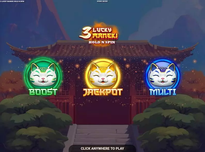Introduction Screen - 3 Lucky Maneki Wizard Games  
