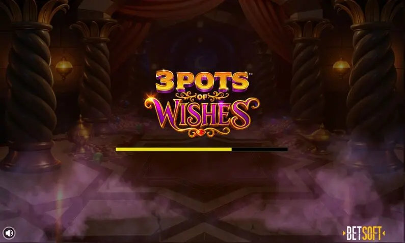 Introduction Screen - 3 Pots of Wishes BetSoft  