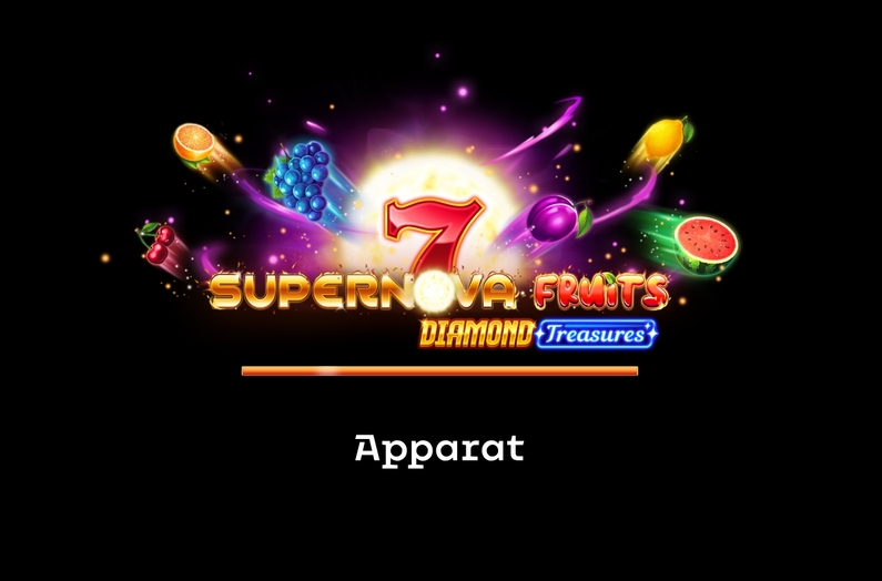 Introduction Screen - 7 Supernova Fruits Apparat Gaming  