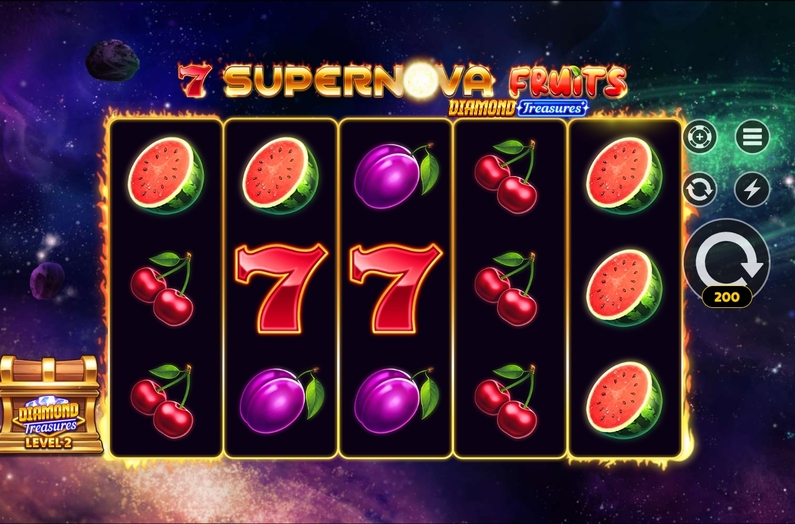 Main Screen Reels - 7 Supernova Fruits Apparat Gaming  