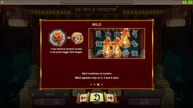 Bonus 2 - 88 Wild Dragons Booongo 3D Slot 