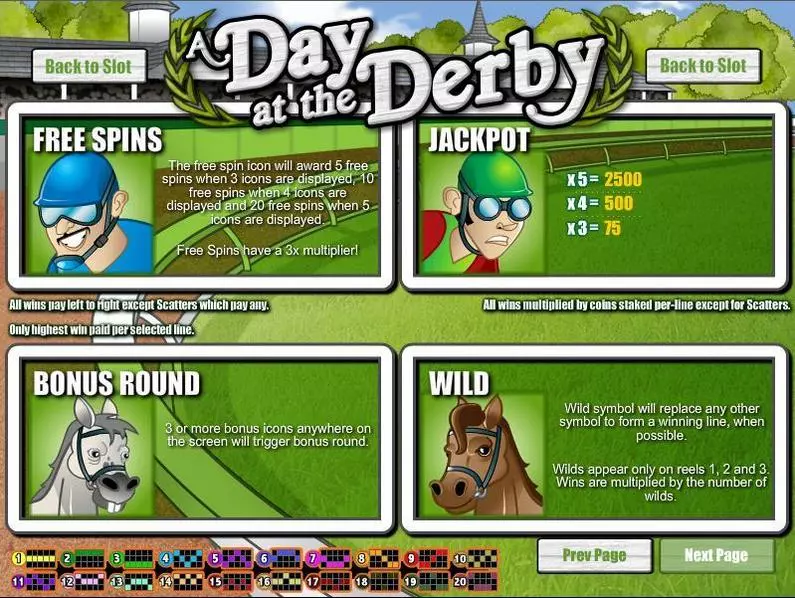 Info and Rules - A Day at the Derby Rival Video 