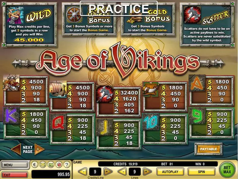Info and Rules - Age of Vikings GTECH Video 