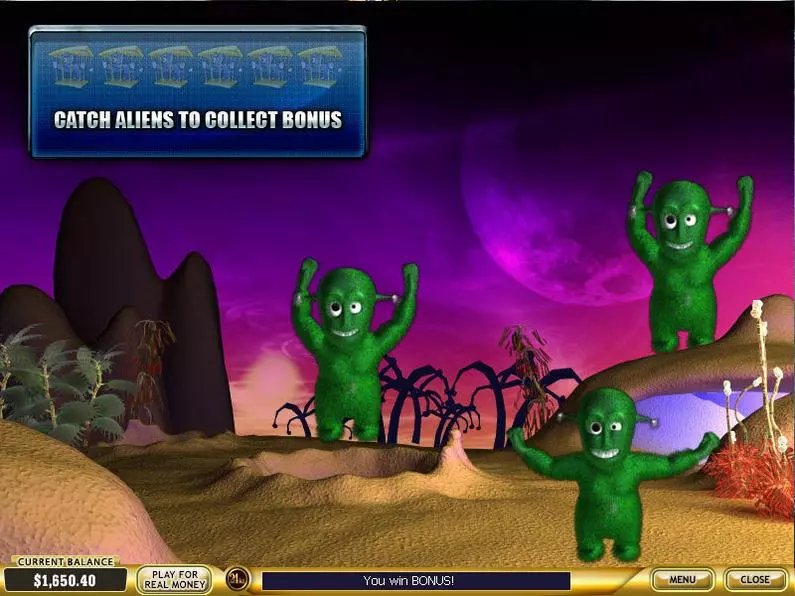 Bonus 3 - Alien Hunter PlayTech Extra Bet 