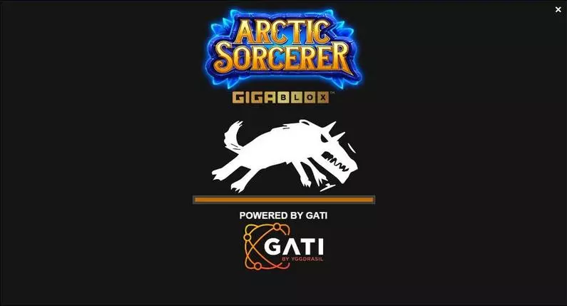 Introduction Screen - Arctic Sorcerer Gigablox ReelPlay  
