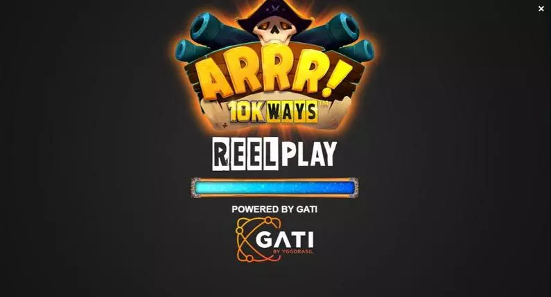 Introduction Screen - ARRR! 10K Ways ReelPlay Buy Bonus 