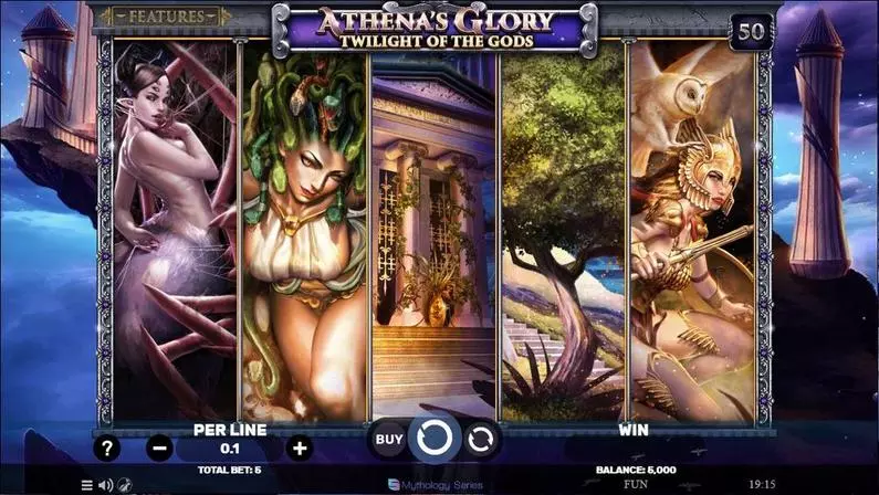 Main Screen Reels - Athena’s Glory – Twilight Of The Gods Spinomenal  