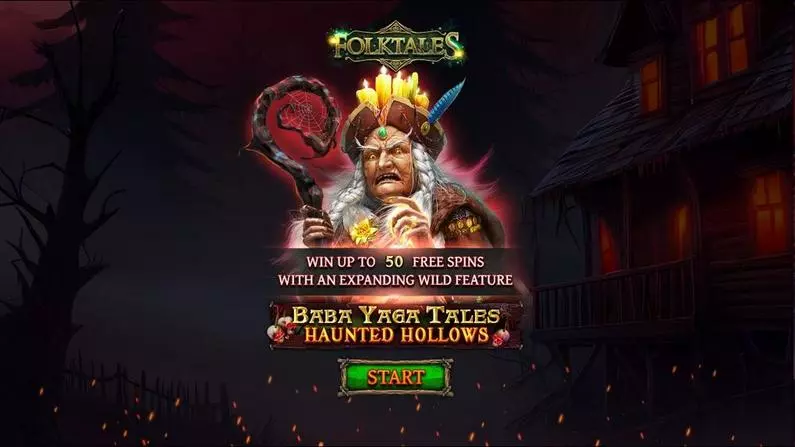 Introduction Screen - Baba Yaga Tales – Haunted Hollows Spinomenal  