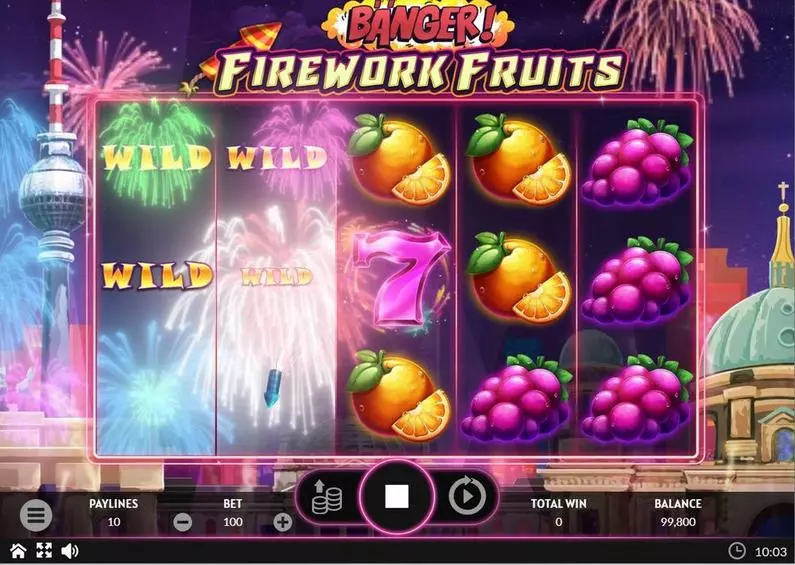 Winning Screenshot - Banger! Firework Fruits Apparat Gaming  