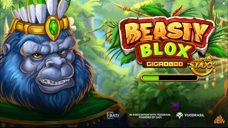 Introduction Screen - Beasty Blox GigaBlox Jelly Entertainment  
