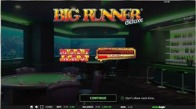 Info and Rules - Big Runner Deluxe StakeLogic  