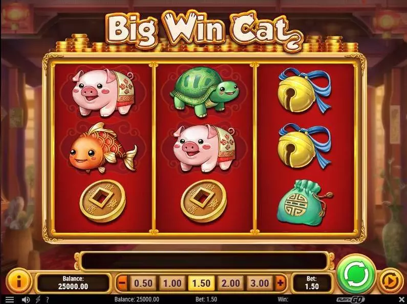 Main Screen Reels - Big Win Cat  Play'n GO  