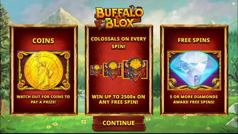 Free Spins Feature - Buffalo Blox Gigablox Jelly Entertainment  