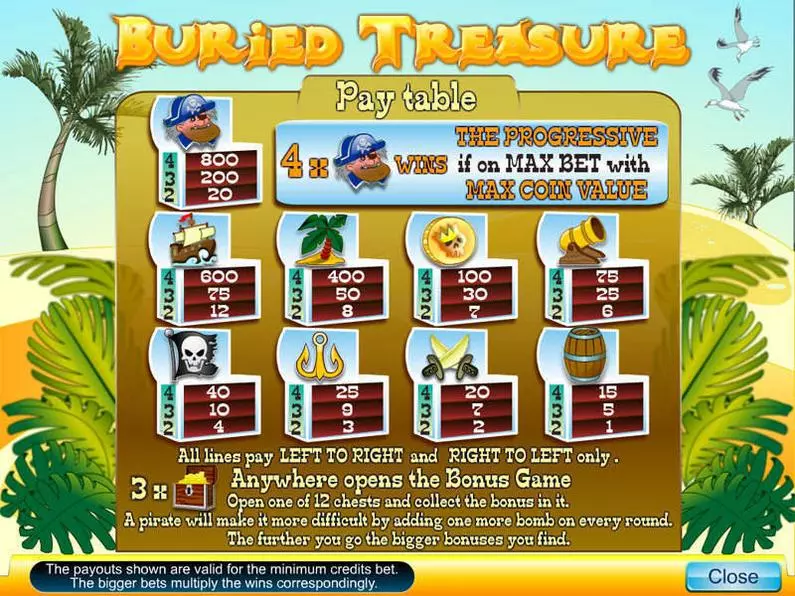 Info and Rules - Buried Treasure Byworth Video 