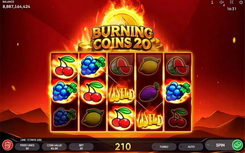  - Burning Coins 20 Endorphina  