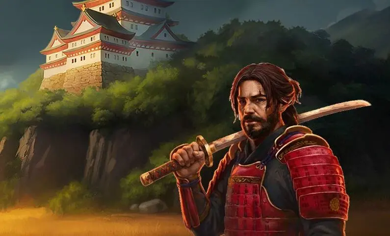 Introduction Screen - Bushido Gold Elk Studios  