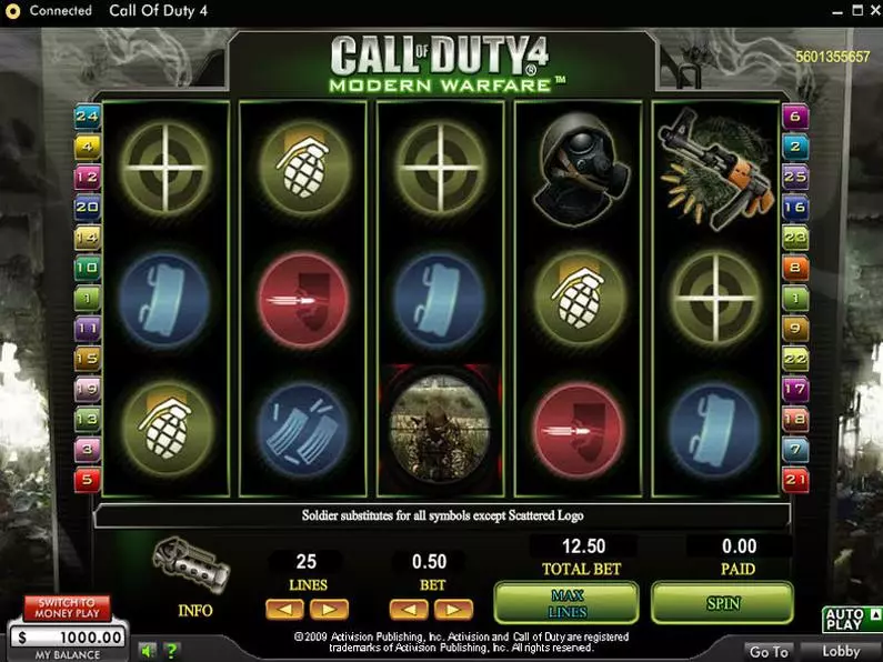 Main Screen Reels - Call of Duty 4 Modern Warfare 888 Video 