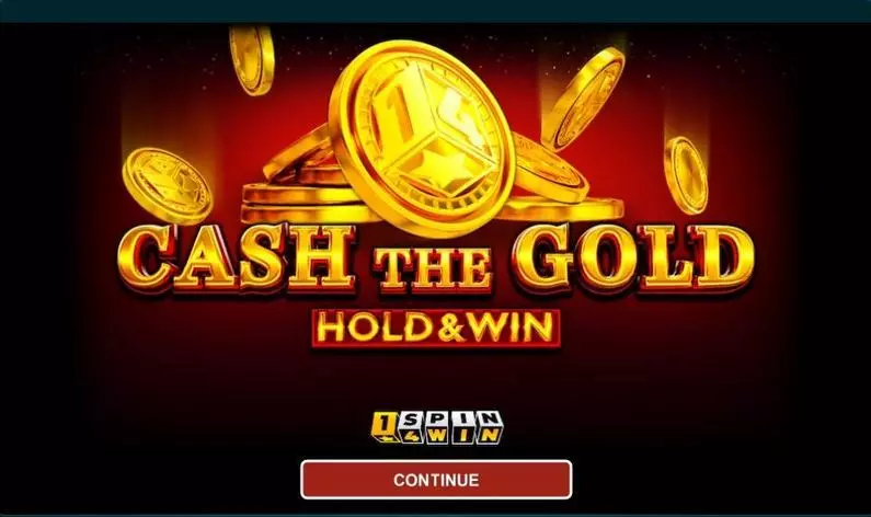 Introduction Screen - Cash The Gold Hold And Win  Hold and Win 