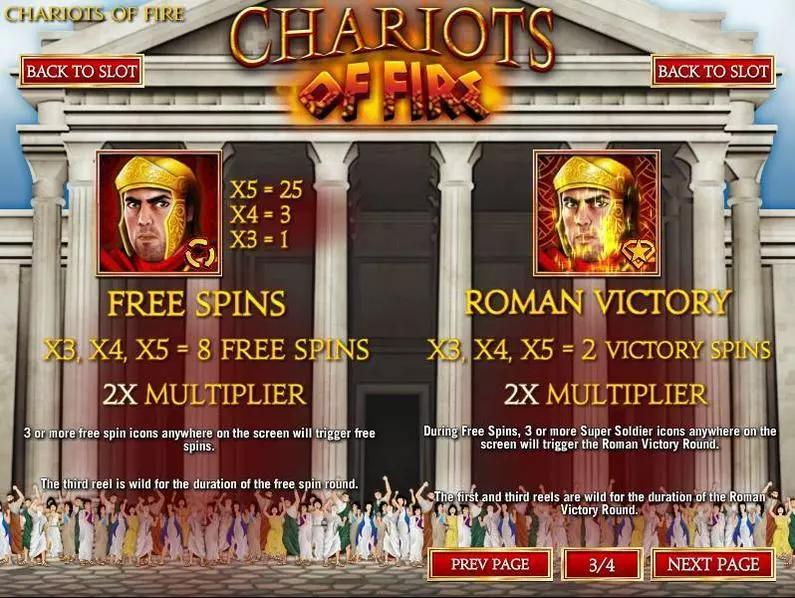 Bonus 3 - Chariots of Fire Rival  