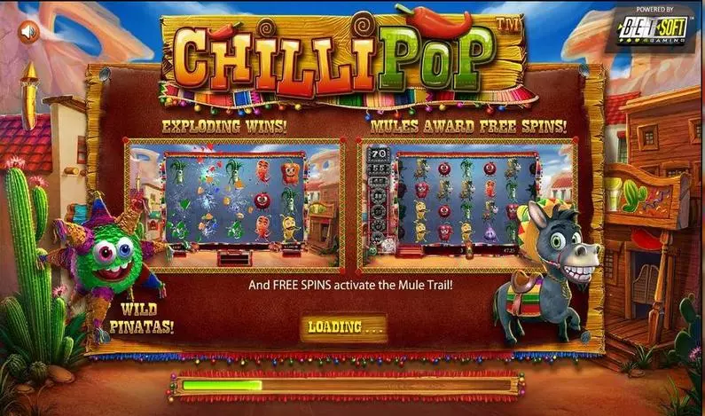 Info and Rules - Chillipop BetSoft  Slots3 TM