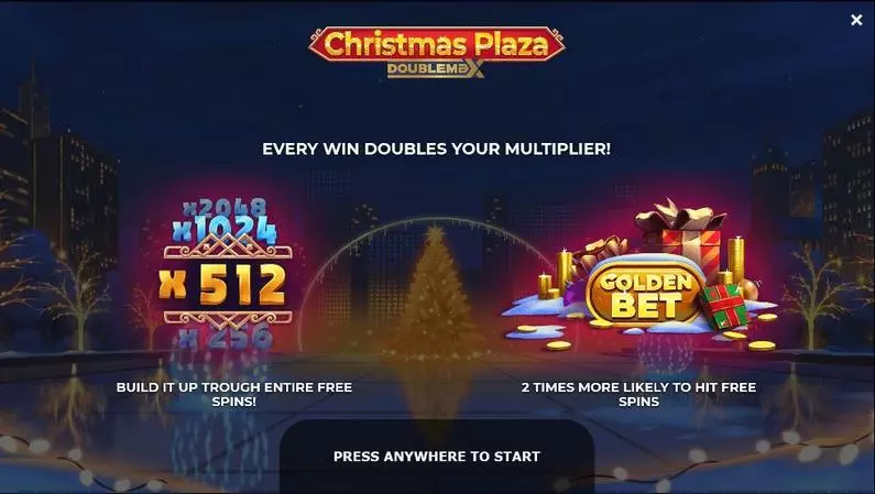 Info and Rules - Christmas Plaza DoubleMax Yggdrasil Buy Bonus 