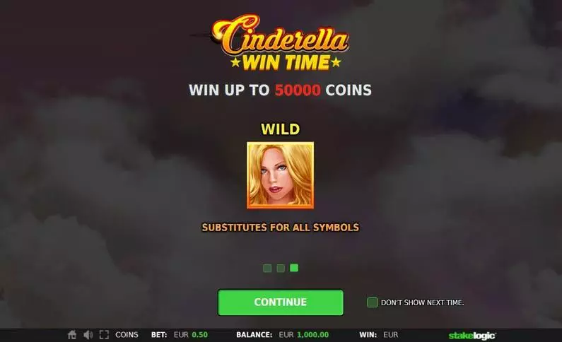 Info and Rules - Cinderella Win Time StakeLogic Fixed Lines 
