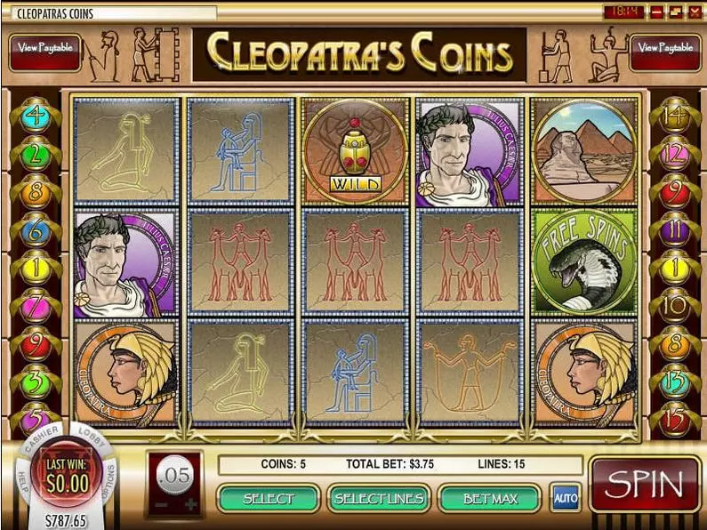 Info and Rules - Cleopatra's Coin Rival  