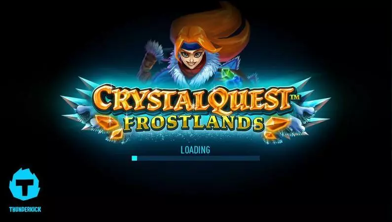 Logo - Crystal Quest: Frostlands Thunderkick  