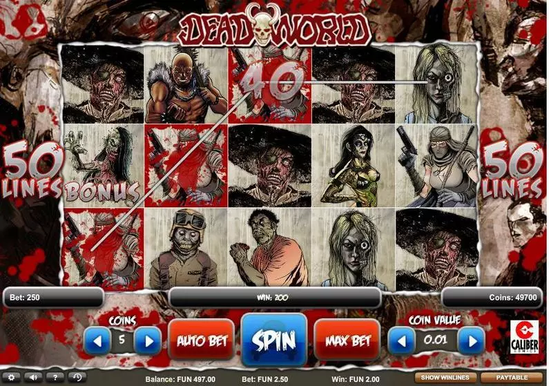 Main Screen Reels - Deadworld 1x2 Gaming  