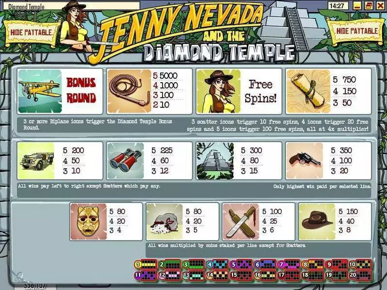 Info and Rules - Diamond Temple Rival Video 