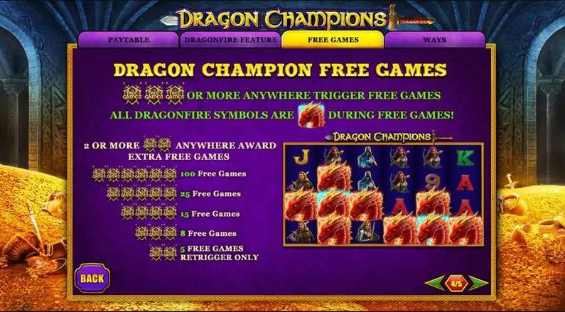 Bonus 1 - Dragon Champions PlayTech 4096 Ways 