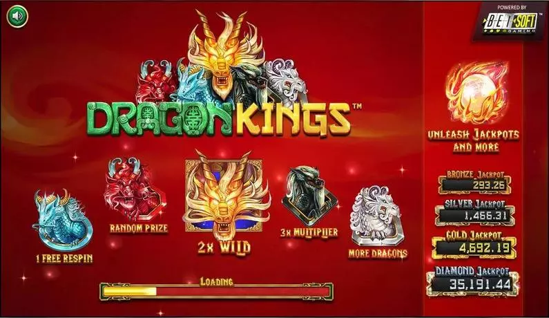 Info and Rules - Dragon Kings BetSoft  Slots3 TM