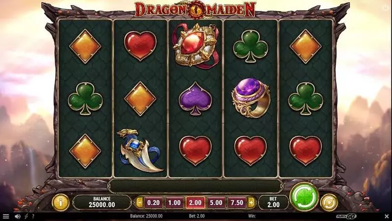 Main Screen Reels - Dragon Maiden Play'n GO  