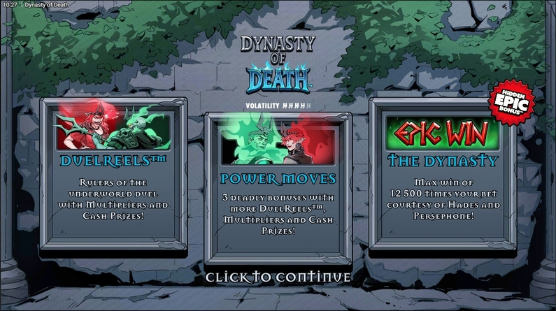 Info and Rules - Dynasty of Death Hacksaw Gaming  