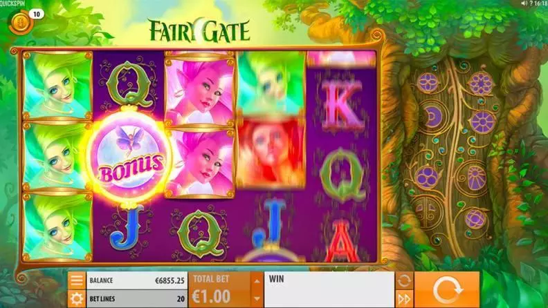 Bonus 2 - Fairy Gate Quickspin  