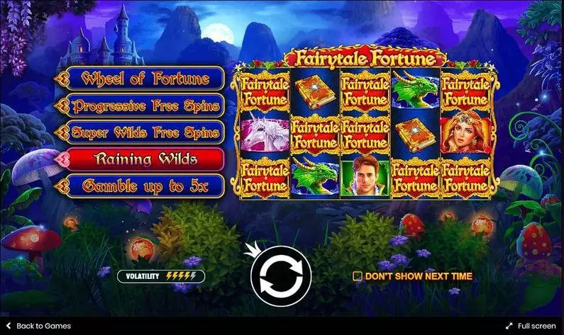 Info and Rules - Fairytale Fortune Pragmatic Play  