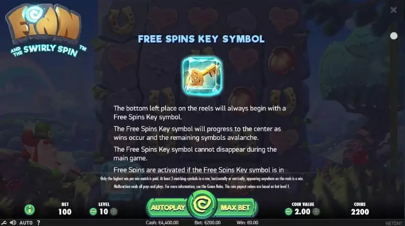 Bonus 1 - Finn and the Swirly Spin NetEnt Spiral Reels 
