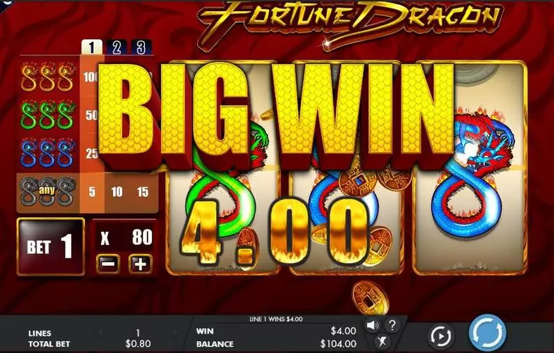 Winning Screenshot - Fortune Dragon Genesis Classic 