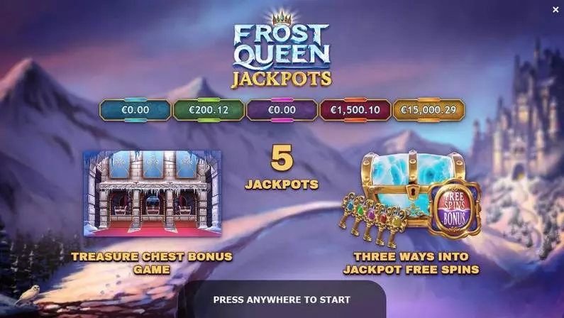 Info and Rules - Frost Queen Jackpots Yggdrasil  