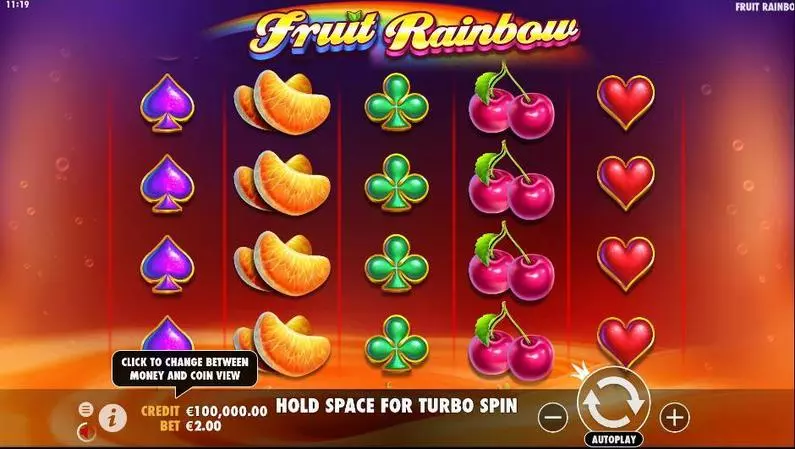 Main Screen Reels - Fruit Rainbow Pragmatic Play  