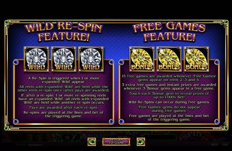 Free Spins Feature - Gemtopia RTG  
