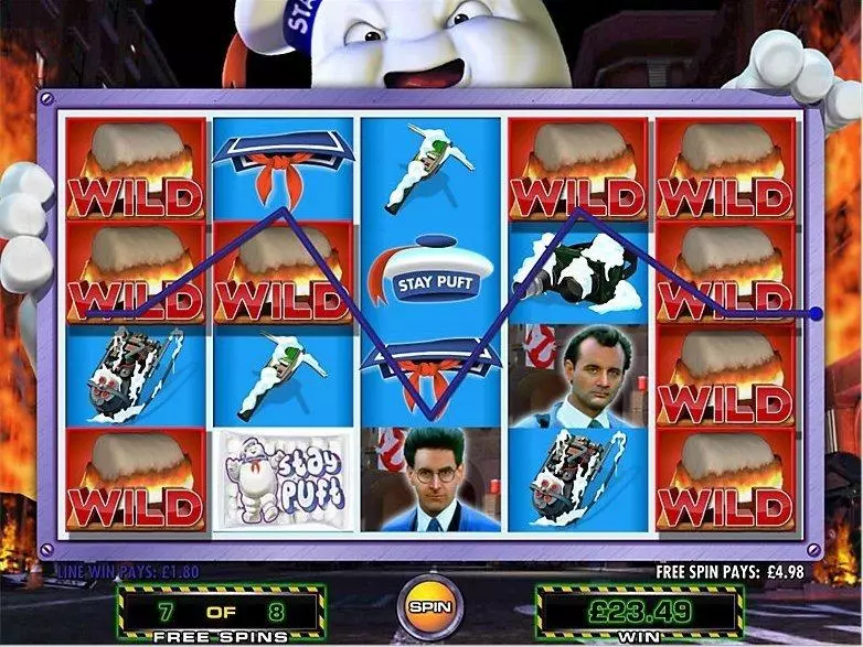 Introduction Screen - Ghostbusters IGT  