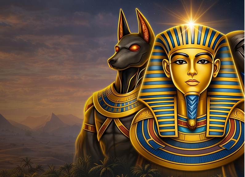 Introduction Screen - Giza’s Portals Tom Horn Gaming  