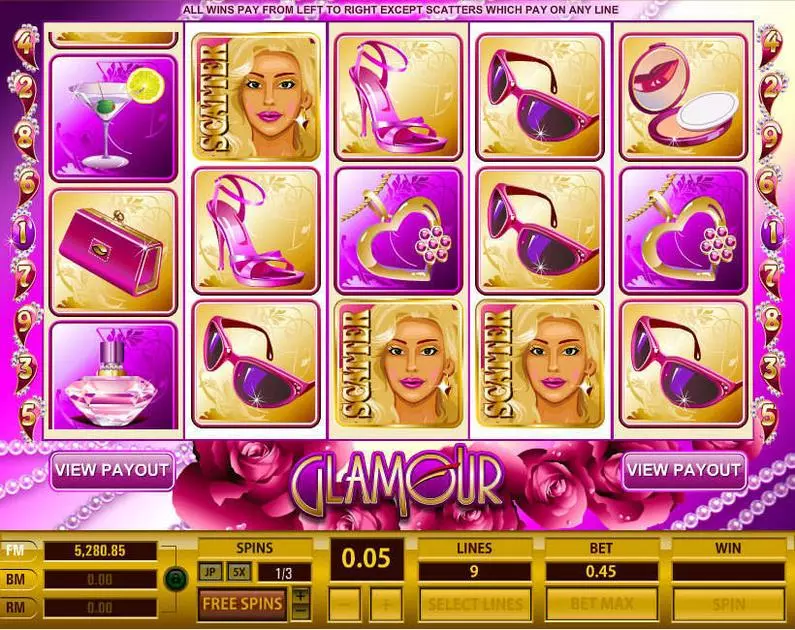 Main Screen Reels - Glamour Topgame Video 
