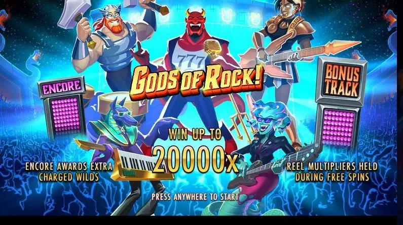 Info and Rules - Gods of Rock Thunderkick  