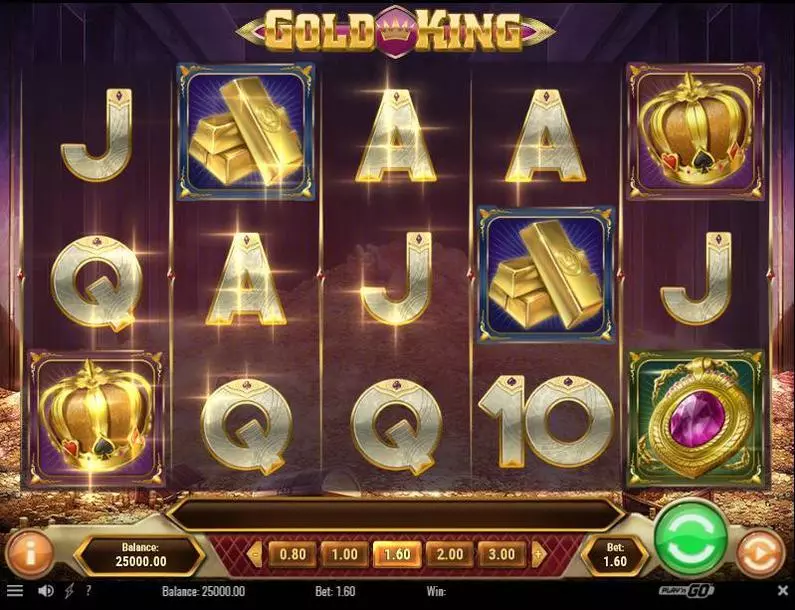 Main Screen Reels - Gold King Play'n GO  
