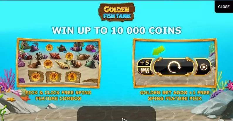  - Golden Fish Tank Yggdrasil Bonus Round 