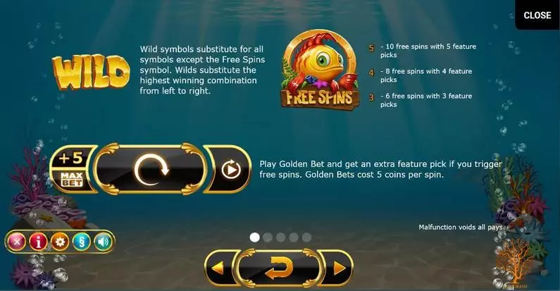  - Golden Fish Tank Yggdrasil Bonus Round 