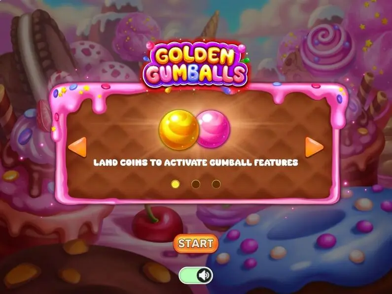  - Golden Gumballs Four Leaf Gaming Cascading Reels 